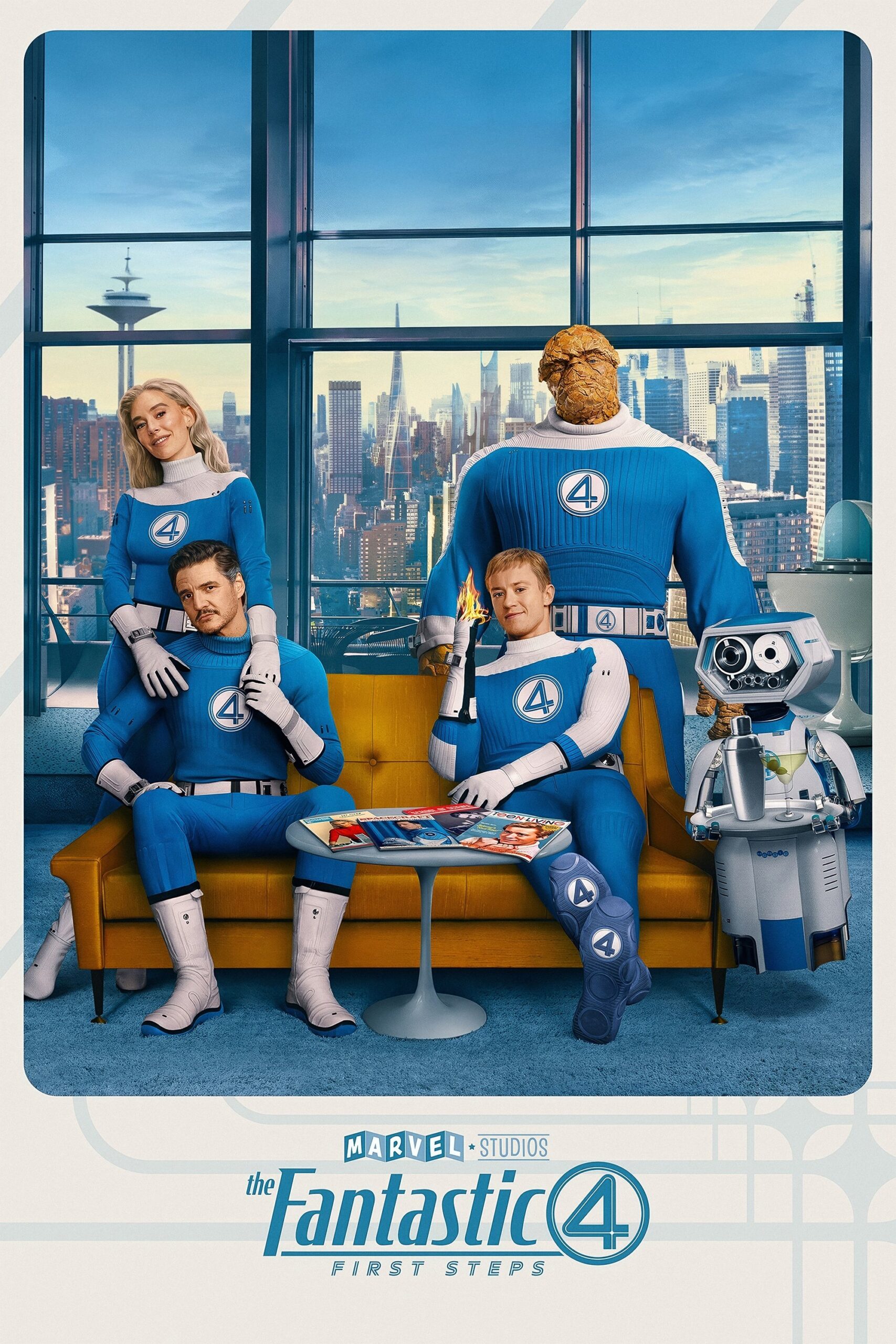 Poster for The Fantastic Four: First Steps